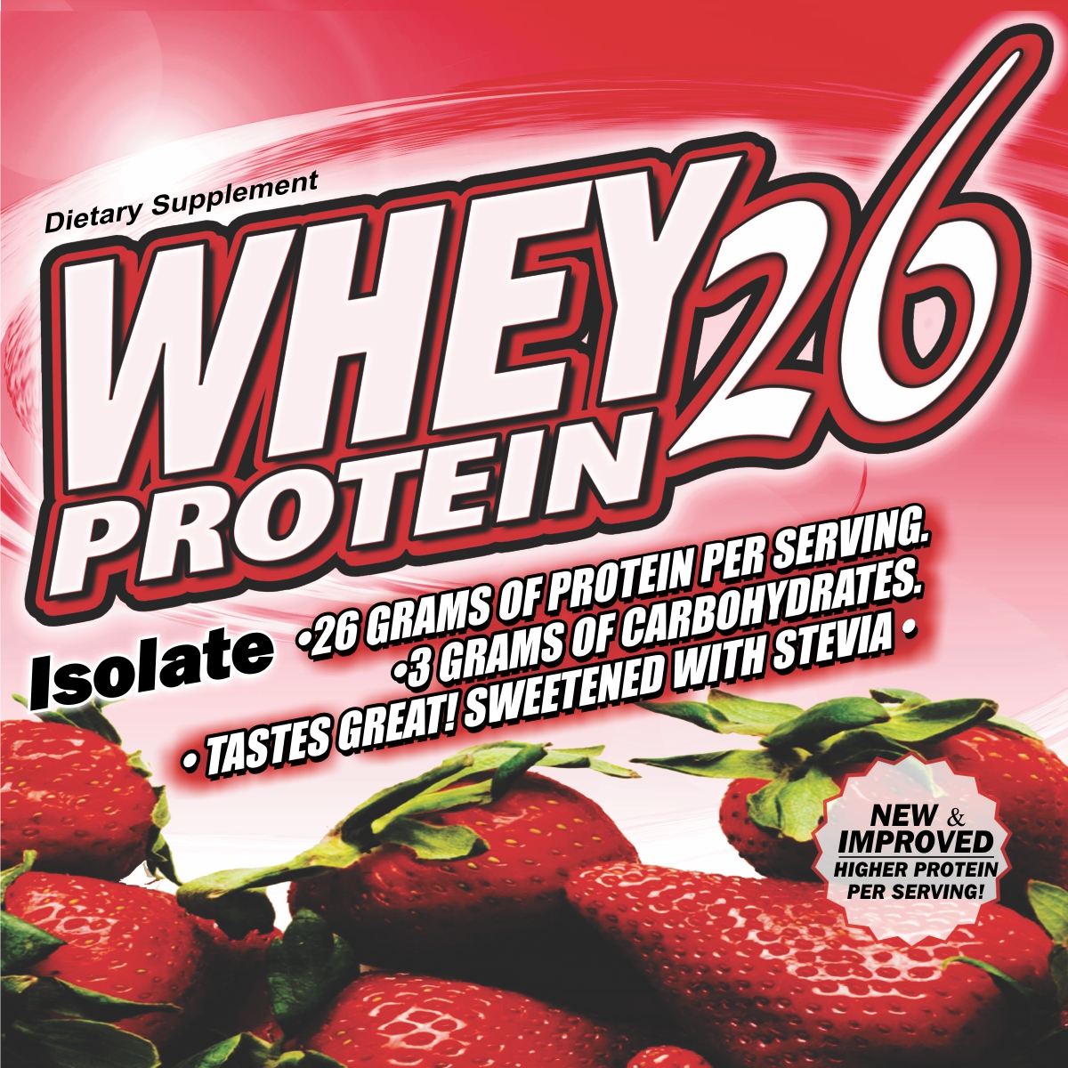 Whey-26 Strawberry [DISCONTINUED]