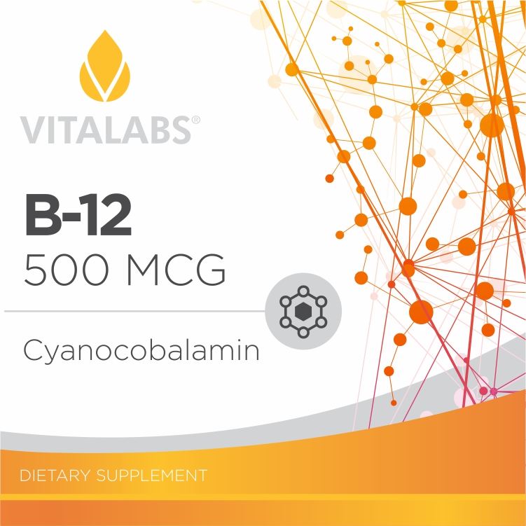 Private Label Vitamin B-12 500mcg