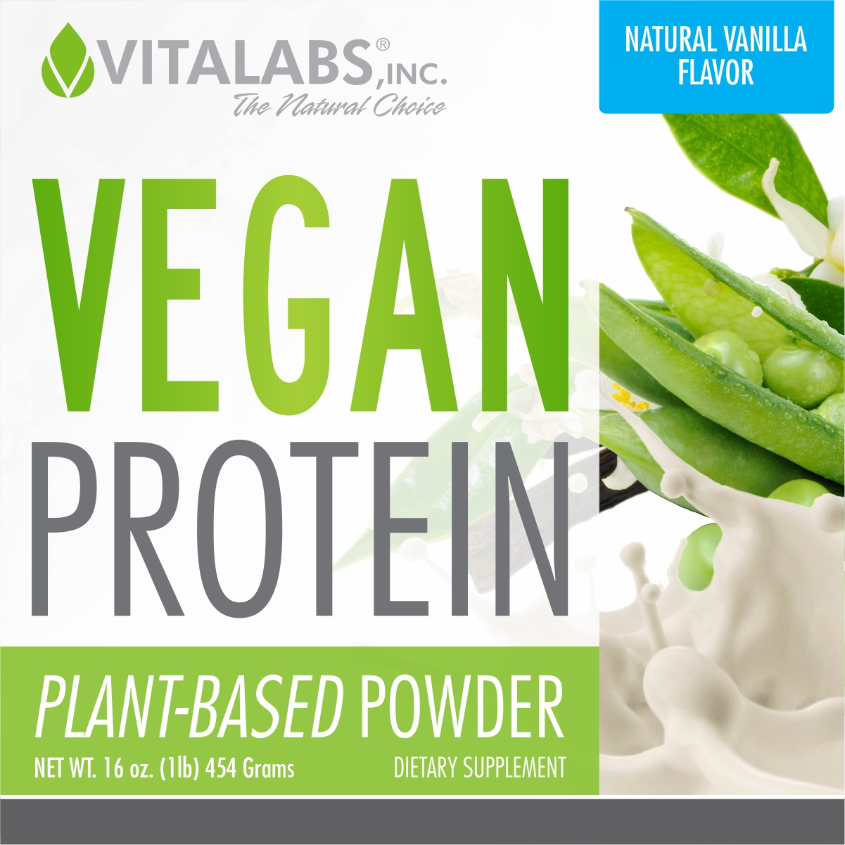 Private Label Vegan Protein-Vanilla