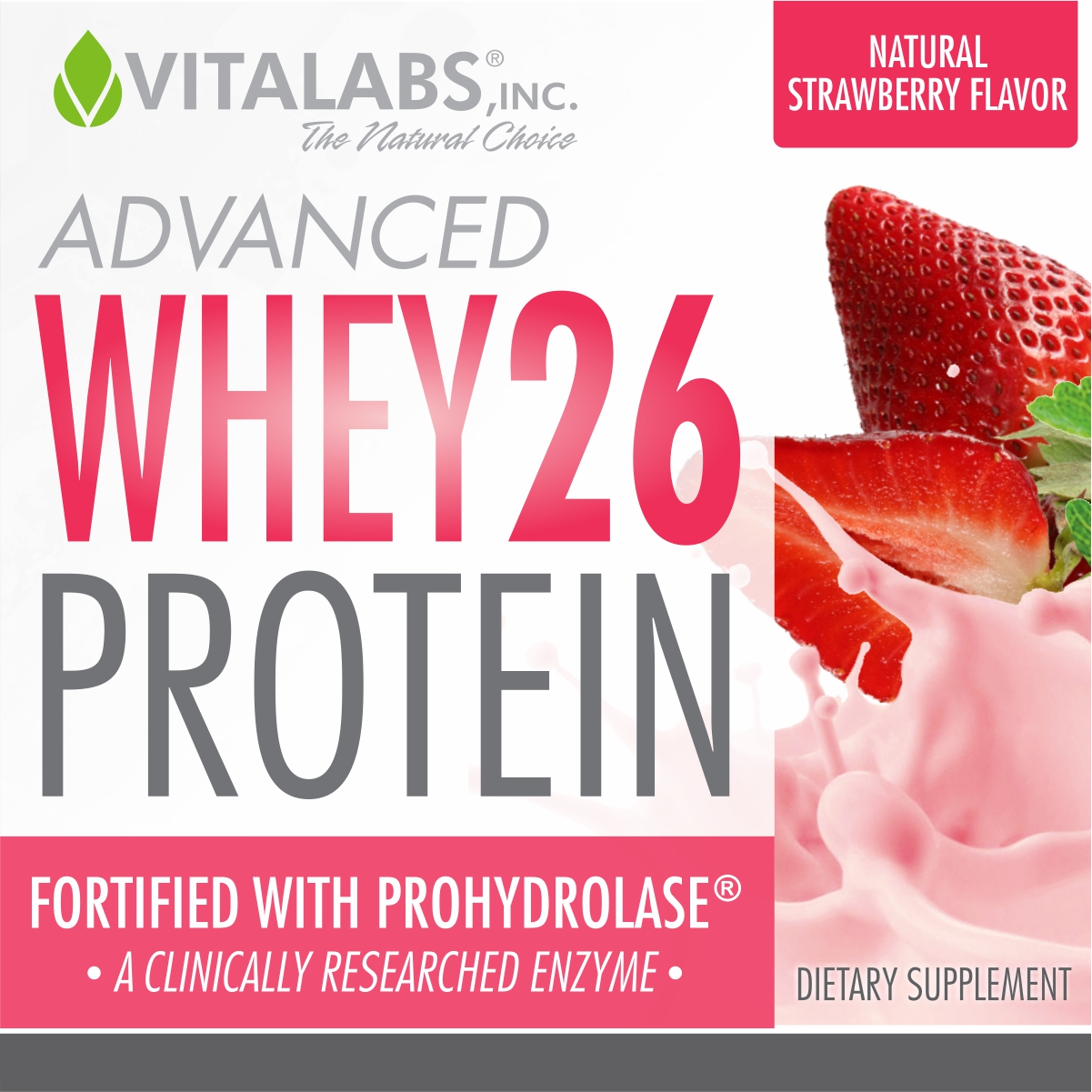 Private Label Whey 26 Advanced-Strawberry