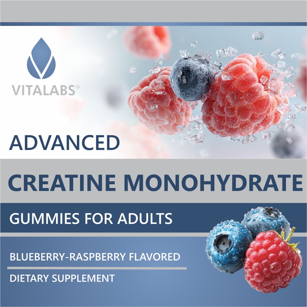 Private Label Creatine Gummy - Blueberry-Raspberry 