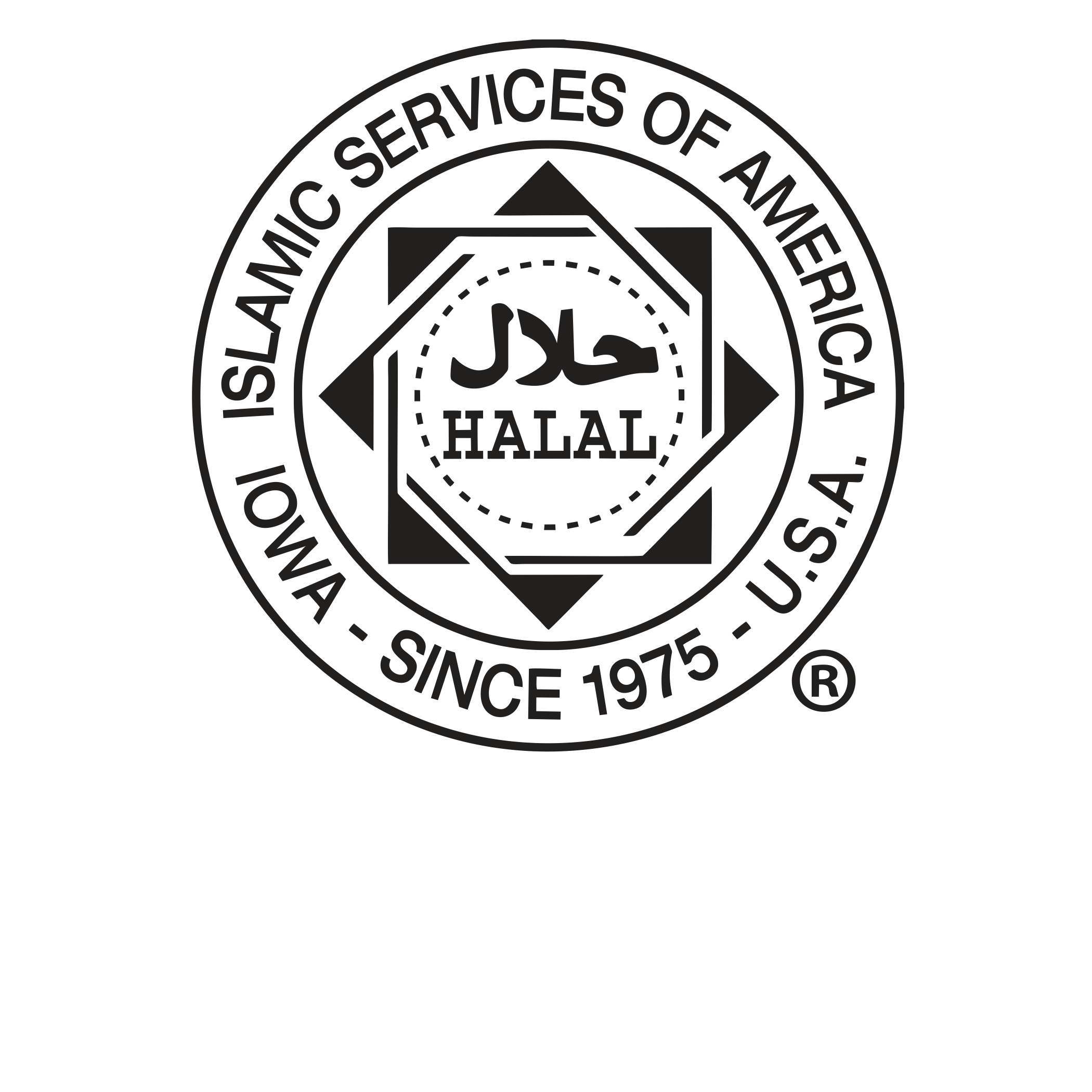 Islamic Services of America halal certified seal